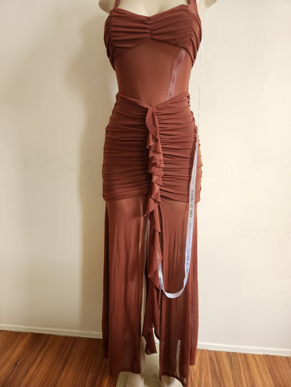 Tallula Maxi Dress in EspressoRunaway The Label.